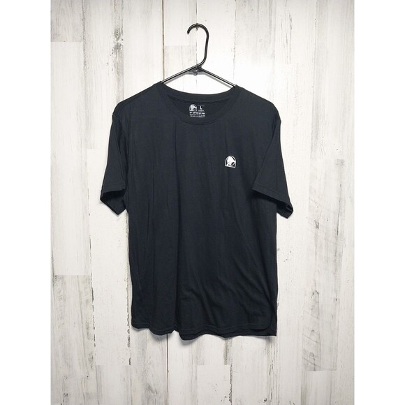 Taco Bell You Had Me At Let's Go To Women's Large Black T-Shirt Uniform Tee - Picture 1 of 4